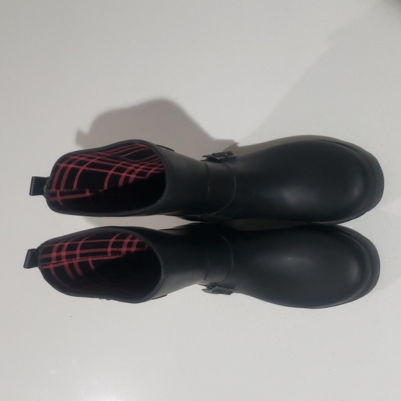 Dirty Laundry Black Rain Boots size 8 - Picture 3 of 8